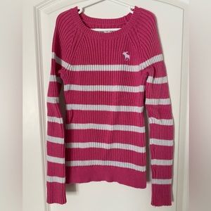 Abercrombie kids girls size 9/10 striped sweater